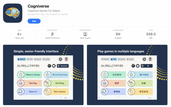 SilverActivities Cognitive Games (Cogniverse) for iPad - Image 10